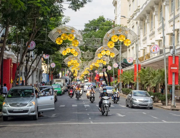 Dong Khoi Street - Хо Ши Мин — стоковое фото