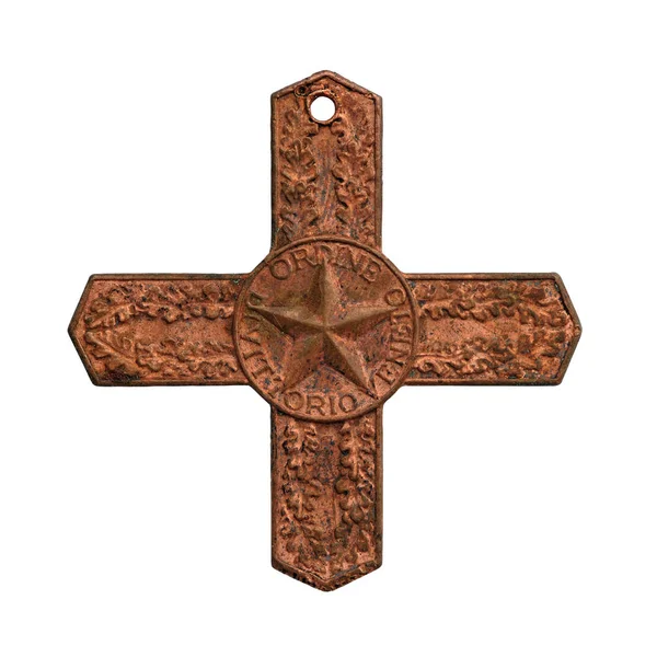 Krzyż rycerski Orderu Vittorio Veneto, Włochy — Zdjęcie stockowe