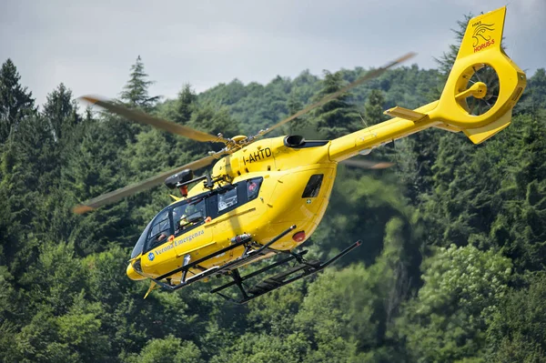 意大利救援直升机 — 图库照片