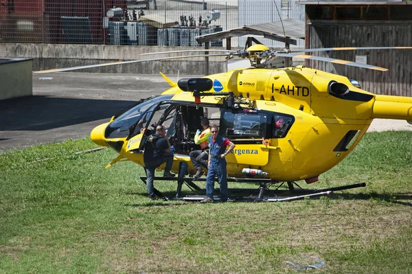 Ιταλικό ελικόπτερο διάσωσης — Φωτογραφία Αρχείου