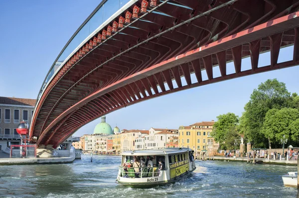 Mai 2019 Venise Italie Ponte Calatrava Pontedellacostituzione Piazzale Roma Partir — Photo