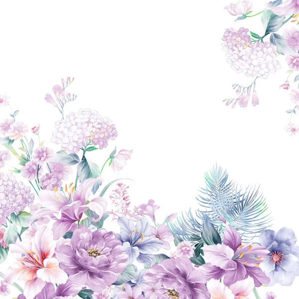 Фиолетовый Цветок — стоковое фото