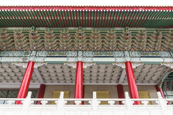 Čínská architektura z Tchaj-wanu národního divadla — Stock fotografie