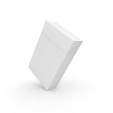 Geleneksel sigara için boş paketi. Çubuk Tasarımcısı