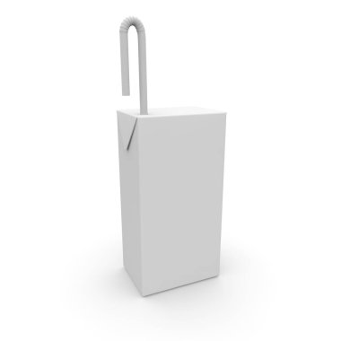 Meyve suyu, süt, kefir ve diğer içecekler beyaz izole arka planda için bardağı taşıran damla ile kutu