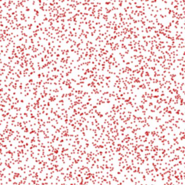 Beyaz zemin üzerine kırmızı nokta soyut doku