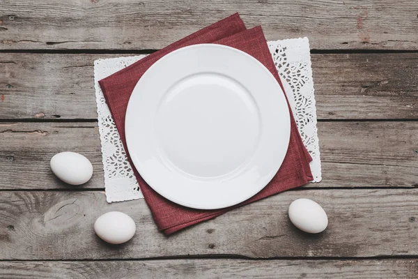 부활절 테이블 설정 — 스톡 사진