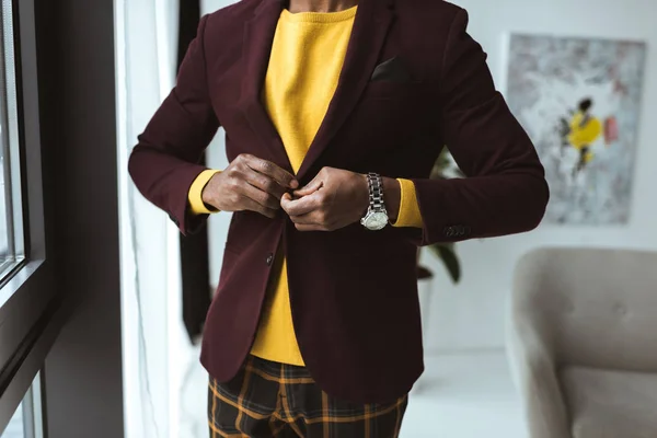 Fashionable man in jacket — Stock Photo, Image