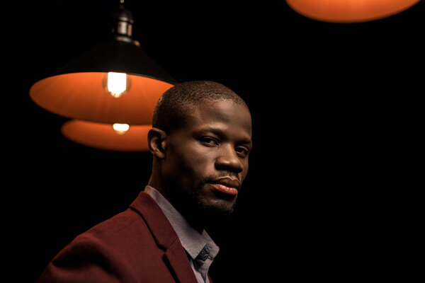 fashionable african american man