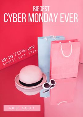 alışveriş torbaları, şapka ve güneş gözlüğü