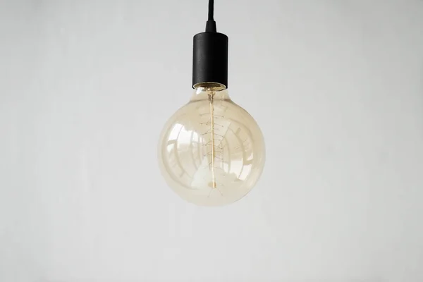 Une Lampe Moderne Suspendue Isolée Sur Blanc — Photo