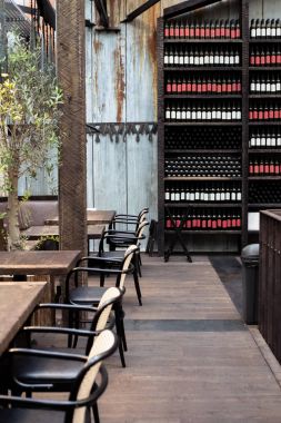 boş şık bir şekilde dekore edilmiş Restoran iç 