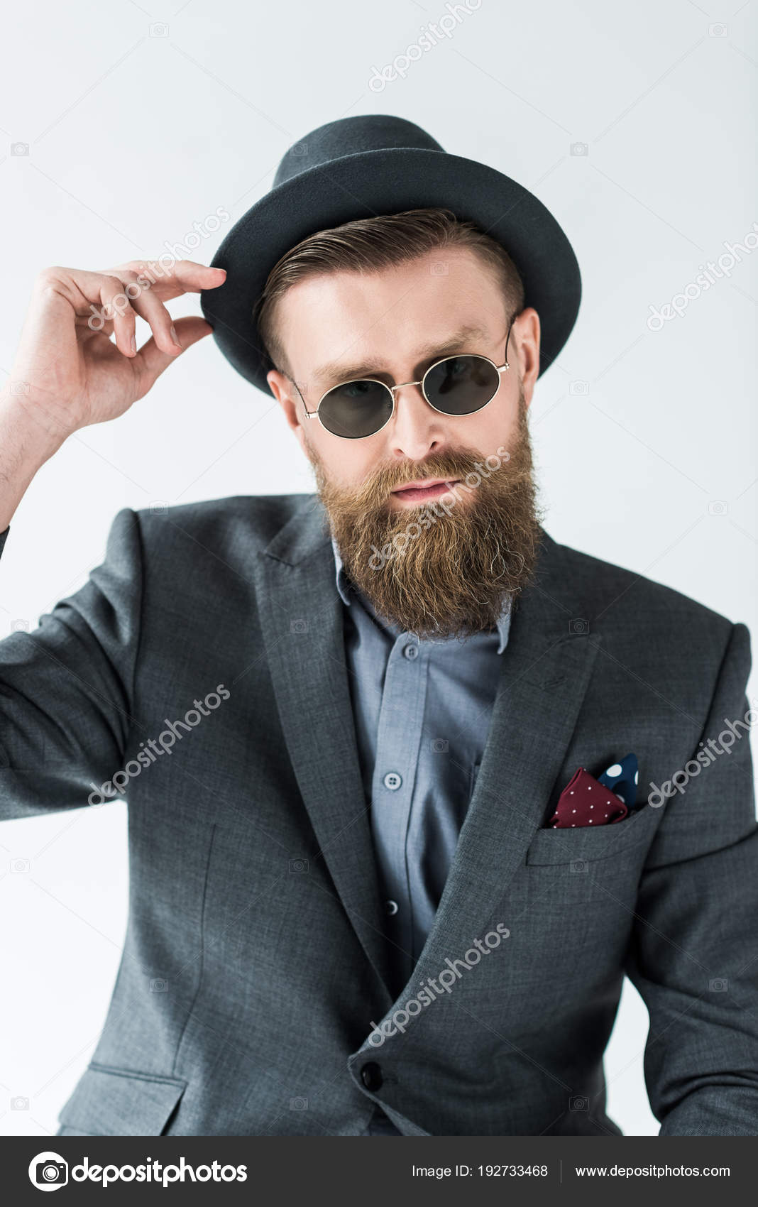 man wearing hat