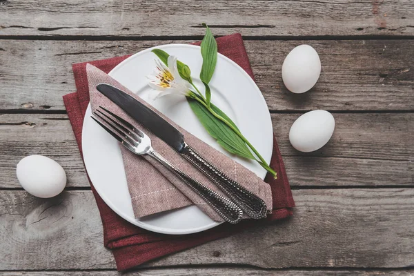 Mesa de Pascua - foto de stock