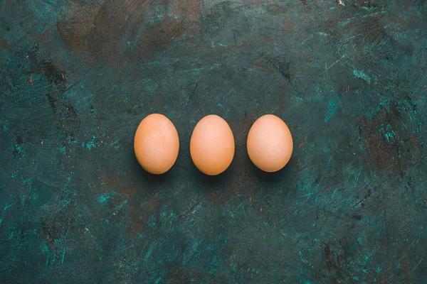 Brown chicken eggs — Stock Photo