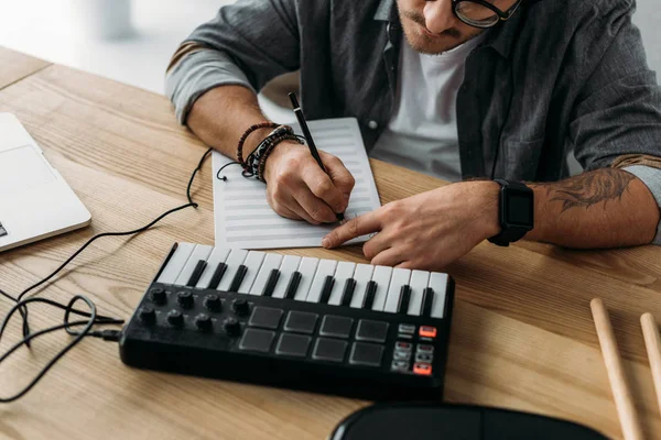 Músico. - foto de stock