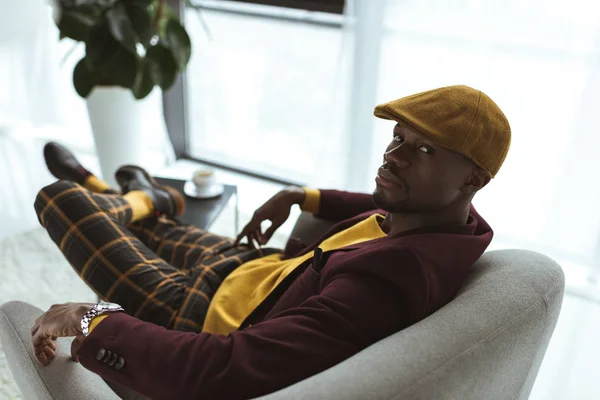 Fashionable african american man — Stock Photo