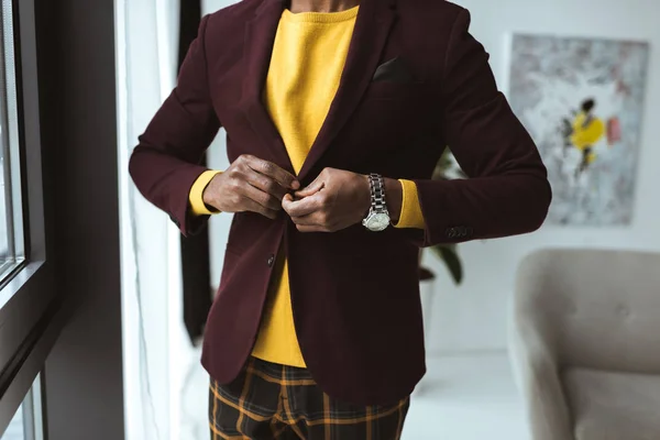 Fashionable man in jacket — Stock Photo