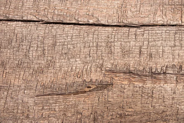 Close-up shot of brown wooden texture — Stock Photo