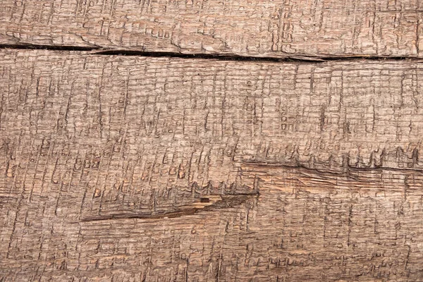 Gros plan sur la texture en bois brun — Photo de stock