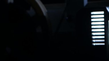 Portre. Vintage film projektör