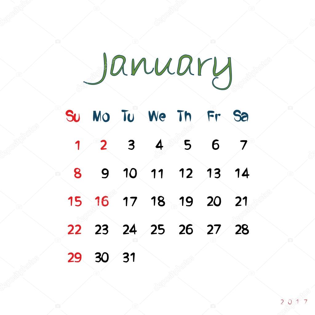 17年 5 月カレンダー ストック写真 C Richcat