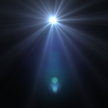 Arkaplan arkaplanı için soyut ışıklandırma. Dijital merceğin soyut aydınlatma arkaplanı. Güzel ışık huzmeleri.