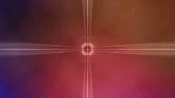 Abstract Laser Star Light Cross — 스톡 사진