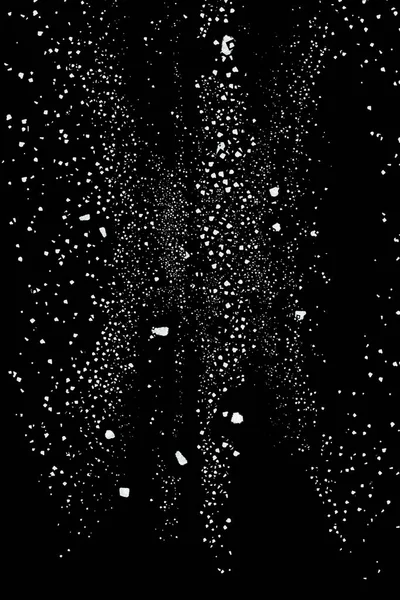 Illustration Many Ice Flake Stars Black Background — 스톡 사진