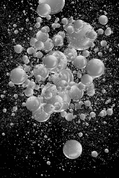 Abstrait Des Sphères Chaotiques — Photo