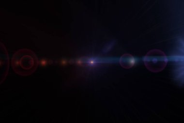 Arkaplan arkaplanı için soyut ışıklandırma. Dijital merceğin soyut aydınlatma arkaplanı. Güzel ışık huzmeleri.