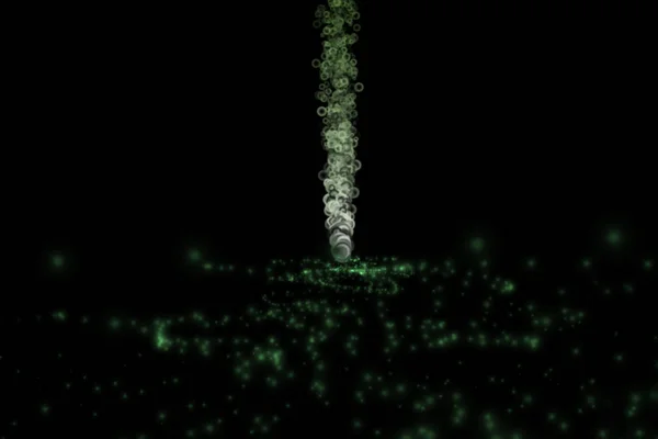 Futuristic Digital Background Space Comet Going Center — 스톡 사진