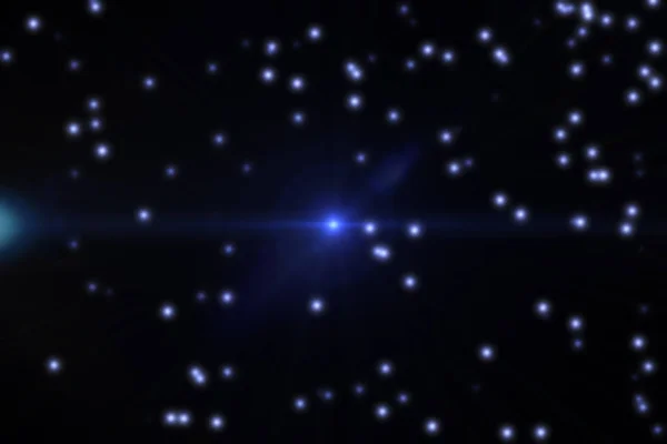 星と宇宙背景 — ストック写真