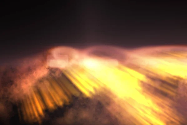 Glow Czerwona Gwiazda Abstrakcyjny Kosmos Energia Neon Światło Przestrzeń Tło — Zdjęcie stockowe