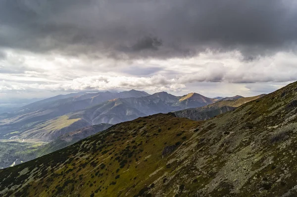 Vista de alta Tatra — Fotografia de Stock