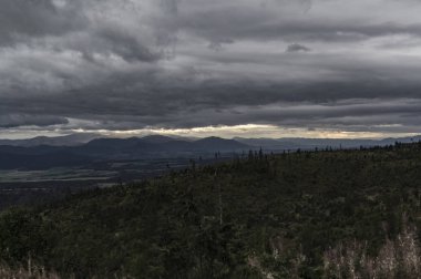 düşük tatras görünümünü