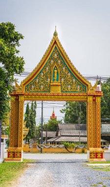 Budizm tapınaklarda kapıya.