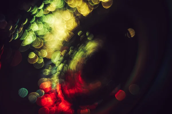 Hermoso Círculo Abstracto Brillo Con Partículas Polvo Nebulosa Fondo Del —  Fotos de Stock