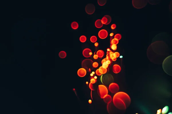 Beautiful abstract optical light bokeh  on a glow background.