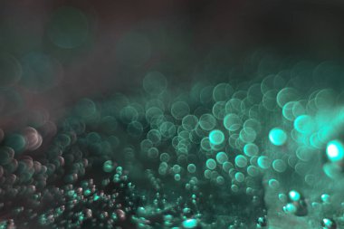 Bokeh soyut ışık Aqua Menthe. tasarım için güzel arkaplan deseni.