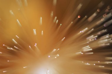 Güzel optik soyut beyaz, sarı bokeh arkaplan.