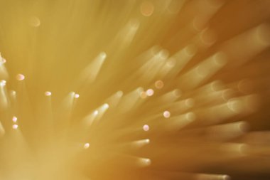 Güzel optik soyut beyaz, sarı bokeh arkaplan.