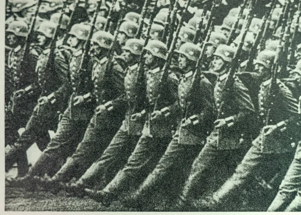 Alman Ordusunun Güzel Foopgrafi Kitabı Tarih Kartalı 1939 Lar — Stok fotoğraf