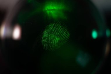 Güzel, soyut, renkli parmak izini kapat. Tasarım için arka plan dokusu. Makro fotoğrafçılık görünümü.