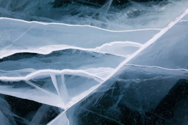 Buz dokusu kapatma arkaplanı.