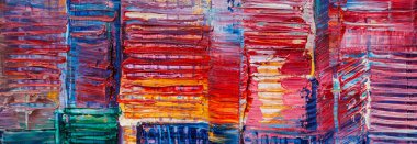 Soyut sanat arka plan. Modern sanat. Çok renkli parlak doku. Yağlıboya Resim .