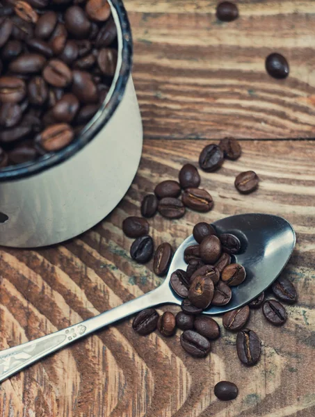 Cercanía de granos de café — Foto de Stock