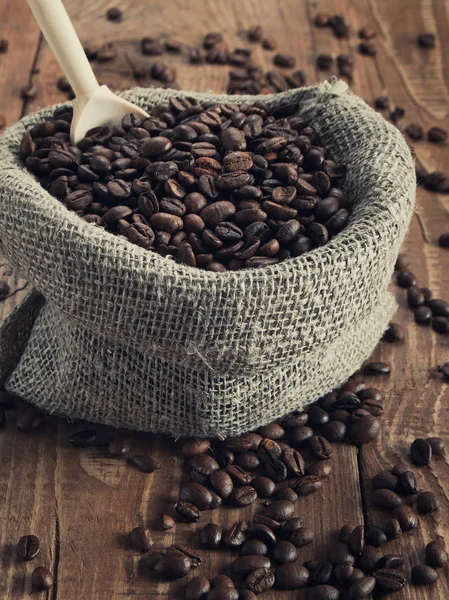 Bolsa de granos de café — Foto de Stock