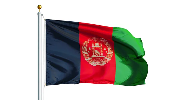 Afghanistan flag, isolated with clipping path alpha channel transparency — Stock Photo, Image