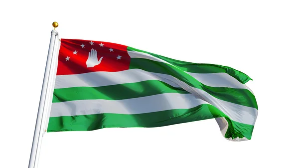 Bandeira da Abcásia, isolada com transparência do canal alfa do caminho de recorte Fotos De Bancos De Imagens Sem Royalties